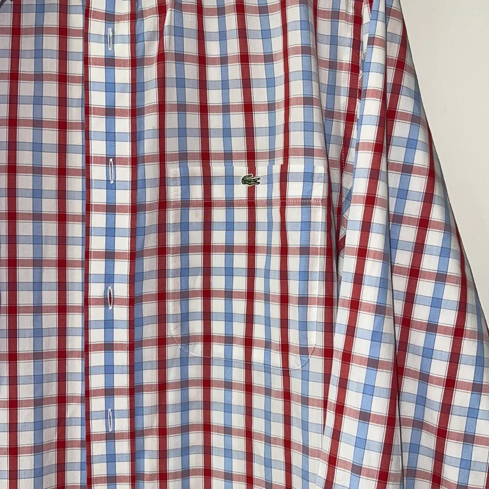 Lacoste men’s long sleeved button down - Picture 3 of 4
